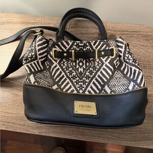 Nicole miller satchel purse